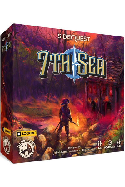 Board&Dice SideQuest: jocul de societate 7th Sea,