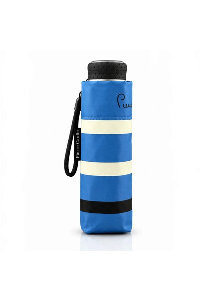 Pierre Cardin Γυναικεία Ομπρέλα mini Χειροκίνητη σπαστή PC7345-05 Γαλάζιο