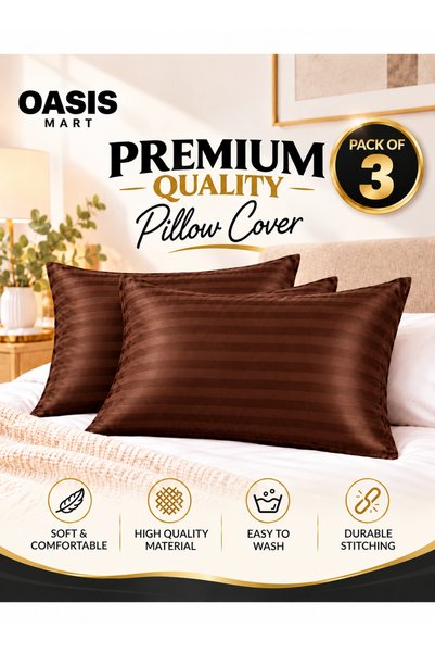 OASIS MART Premium Microfiber Pillowcase, Pack of 1, Soft Breathable Wrinkle-...