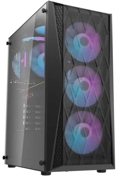 darkFlash DK352 ATX Mid Tower PC Case, Tempered Glass Side Panel, Supports AT...