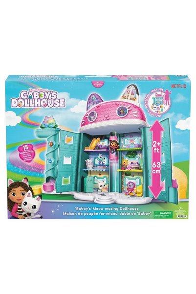 Gabby's Dollhouse Gabbys Dollhouse Casa De Papusi A Lui Gabby Cu Figurine Si ...