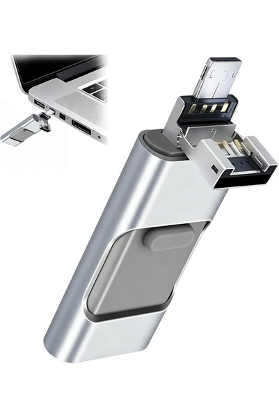 HaveLovely ذاكرة فلاش USB 3.0 بسعة 256 جيجابايت، مزودة بموصلين، وذاكرة عالية ...