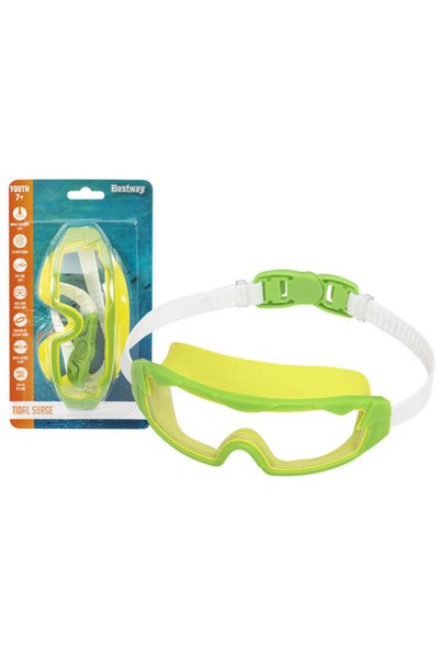 BESTWAY Ochelari de inot pentru copii, Bestway, verzi, cu lentile din policar...