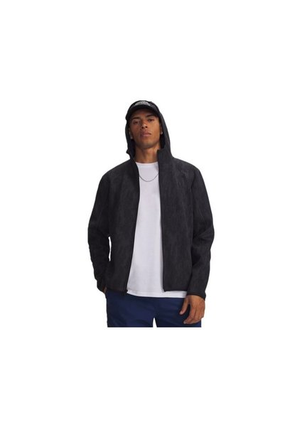 Under Armour UA UNSTOPPABLE FLC FZ Men's Casual Jacket 6013431-009 Black
