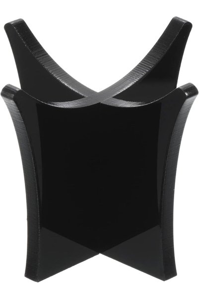 X SPRING Ball Display Stand, Black Acrylic Baseball Rack Holder for Football ...