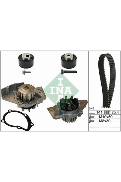 Generic Brand Set pompă de apă + curea de distribuție 530 0111 30