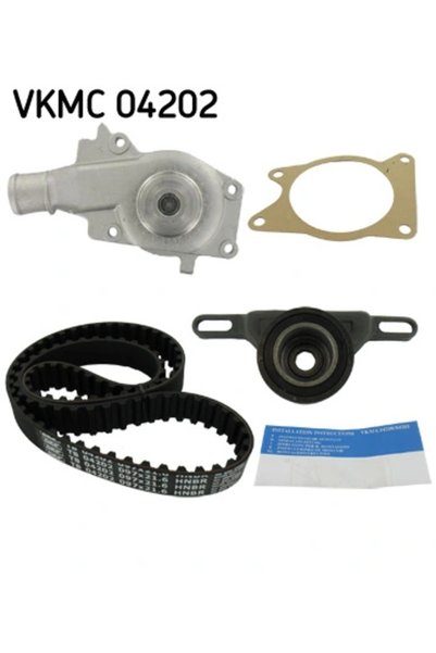 SKF Set pompă de apă + curea de distribuție VKMC 04202