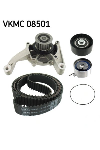 SKF Set pompă de apă + curea de distribuție VKMC 08501