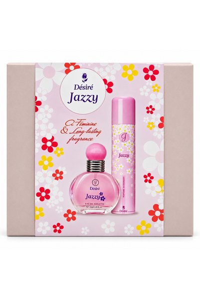 Desire Set cadou pentru parfumare Désiré Jazzy, 75 ml + 30 ml