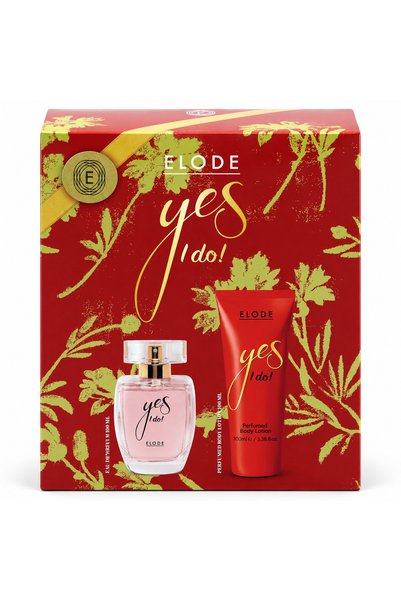Elode Set cadou pentru parfumare Yes I Do, 100 ml + 100 ml