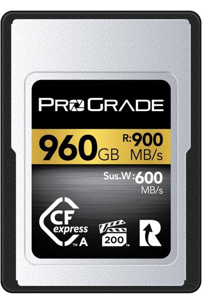 ProGrade Digital CFexpress™ 2.0 Type A Memory Card (960GB) Gold