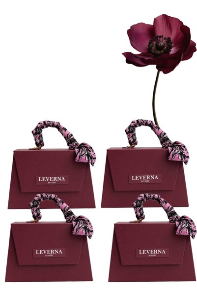 LEVERNA 4 قطع Riyadh Perfume Gift Package