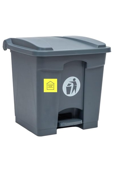 Generic Concept Home, Outdoor, Indoor Garbage Bin With Attached Snap Lock Lid...
