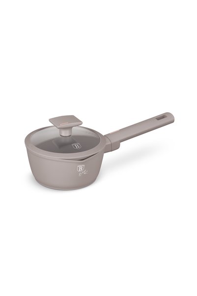 Berlinger Haus Cratita cu capac - Taupe Collection, 1.2 L, aluminiu forjat, t...