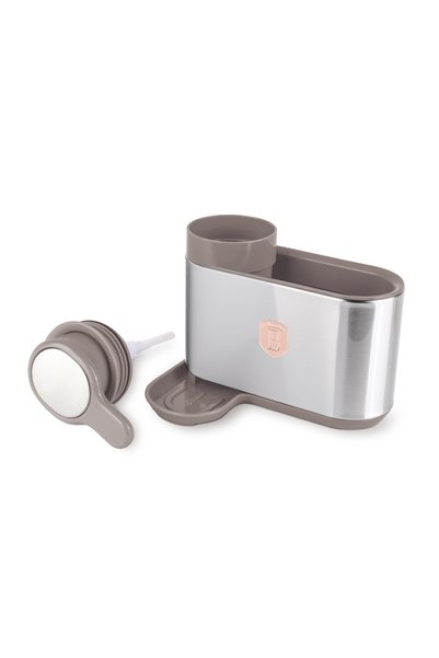 Berlinger Haus Dozator de sapun - Taupe Collection, taupe, plastic / otel ino...