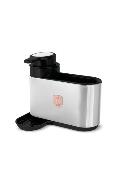 Berlinger Haus Dozator de săpun - Colecția Black Rose, plastic / oțel inoxida...