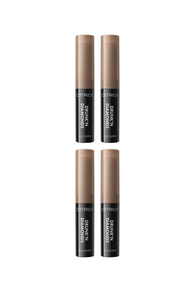 Catrice 4x PACK Jelly Drunk Diamonds Eyeshadow Topper #030-Sunset Spark 2.5 g