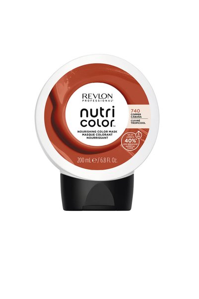 Revlon Nutri Color Pflegende Farbmaske #copper Cabana Professional 200 ml