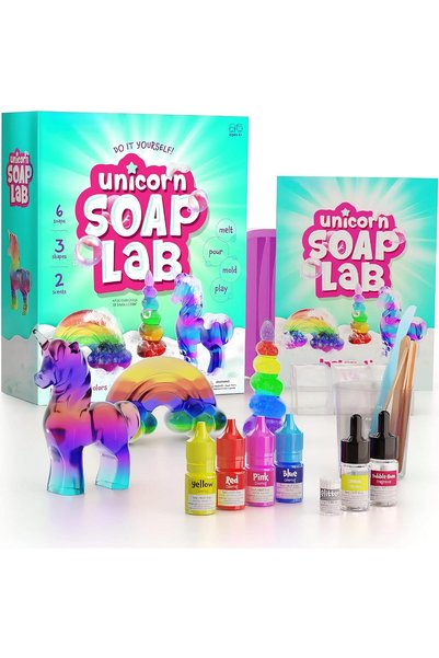 Beauenty Unicorn Soap Making Kit for Kids, DIY Arts and Crafts STEM Science K...