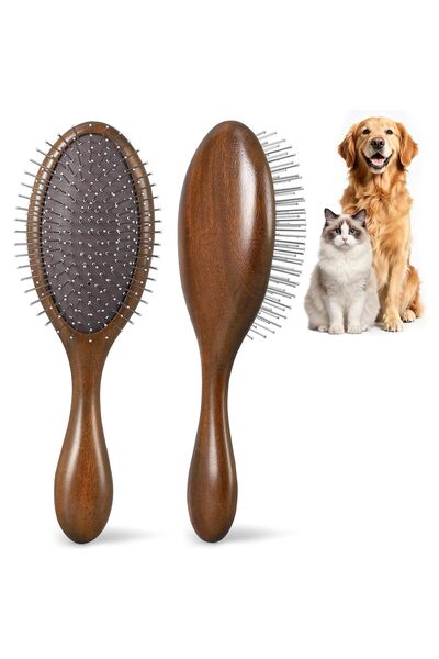 Generic Pin Tool, Dog Brush for Long-Haired Dogs & Cats, Pet Daily Grooming T...