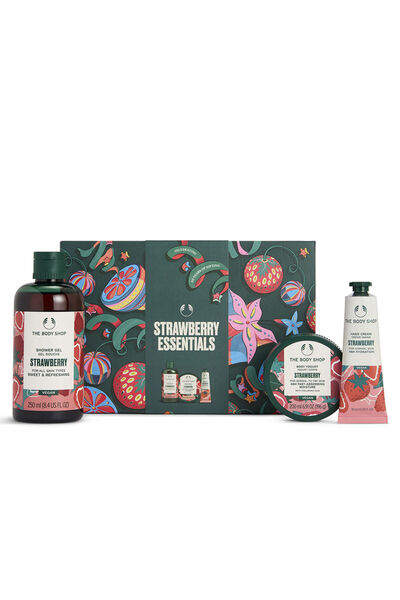 THE BODY SHOP Kleines Erdbeer-essentials-etui, 3 Stück 3 pz