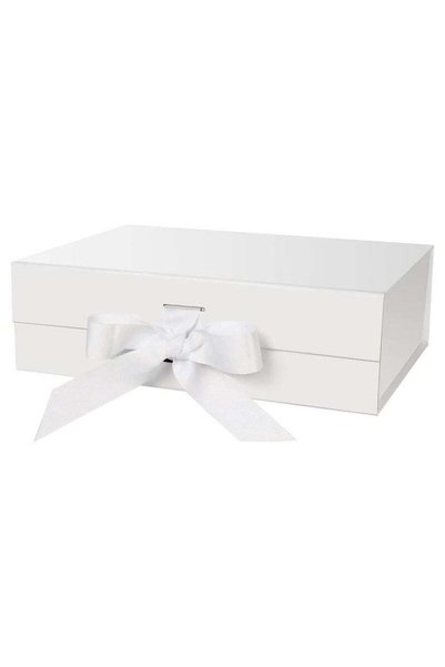 TecV Luxury Magnetic Gift Box, Pink Large Gift Box with Ribbon,Folding Gift B...