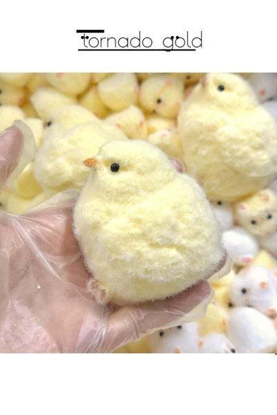tornado gold Cat Paw Rice Ball Knead Squeeze Toy Imitation Silicone Slow Rebo...