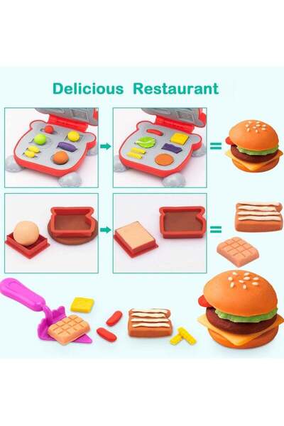 Mr. Penda 6 PCS Clay and Play Dough Tools Set for Ages 3+