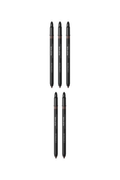 Catrice 5x PACK Matte and waterproof eyeliner Velvet Glide, 020 Hazel Edge, C...