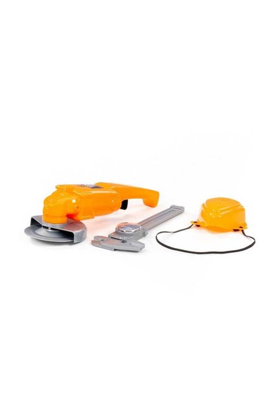 Polesie Toy Angle Grinder with Accessories, 17.5x7.3x23 cm