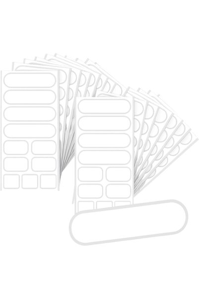 KASTWAVE Removable Food Labels Stickers, Waterproof Kitchen Storage Labels fo...