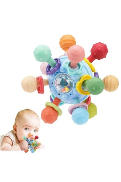 Generic Baby Sensory Toys, Manhattan Ball, Suitable for Infants Aged 0-6-12 M...