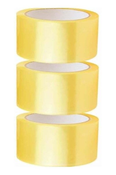 HarabiMed Clear Packing Tape 80 Yards (3 Roll) – Strong Adhesive Sealing Tape...