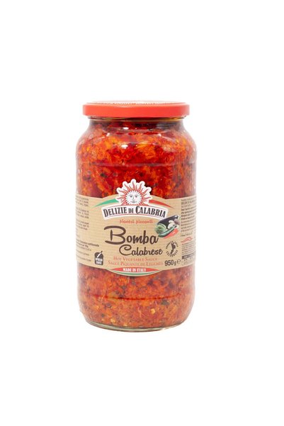 DELIZIE CALABRIA Pastă picantă Bomba Calabrese, borcan mare, 950 g