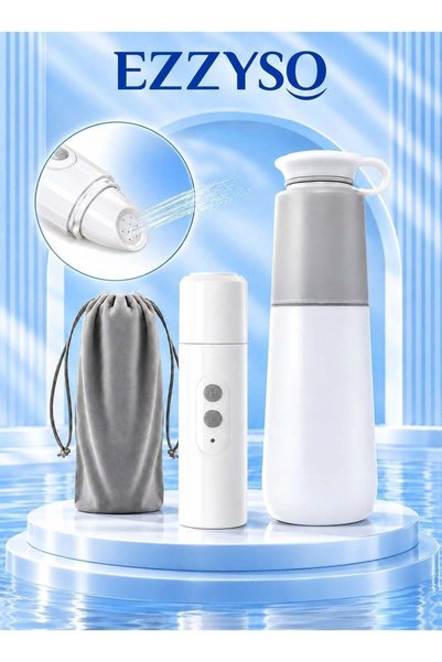EzzySo Rechargeable Portable Travel Bidet Shattaf Electric Handheld Sprayer M...