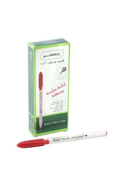Roco 1430 Rollerball Pen red pack of 10