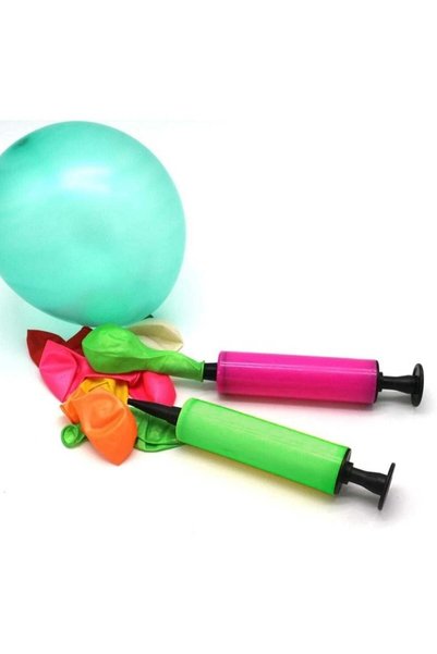 Generic 2 PCS Balloon Air Pump, Hand Action Inflator Air Pump for Party Ballo...