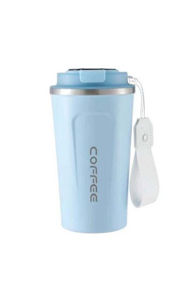 CoffeeExpress كوب قهوة ذكي بشاشة رقمية، سعة 510 مل، مصنوع من الفولاذ المقاوم ...
