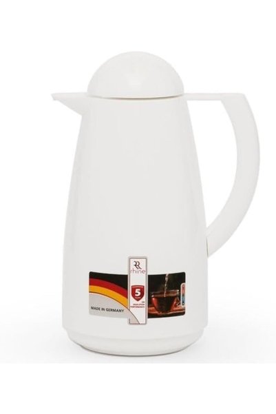 Markutec Al-Rhein German Thermos, 1 Liter Capacity, White