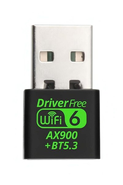 FLOWING محول USB لاسلكي يدعم تقنيتي الواي فاي والبلوتوث، سرعة 900 ميجابت في ا...