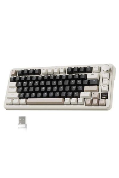 Attack Shark X85 Pro Wireless Gaming Keyboard, Hot-Swap, Tri-Mode (BT 5.1/2.4...