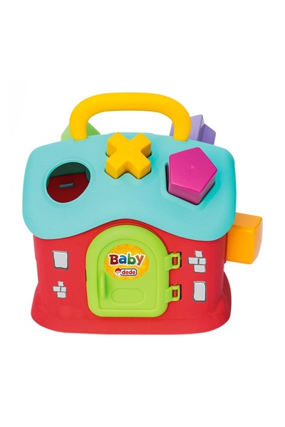 DEDE Jucarie Sortator Bebe Casa Colorata – sortare forme