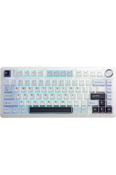 Aula F75 HE Gaming Keyboard with Magnetic Switches, 3-Mode, BT/2.4G/USB-C, 80...