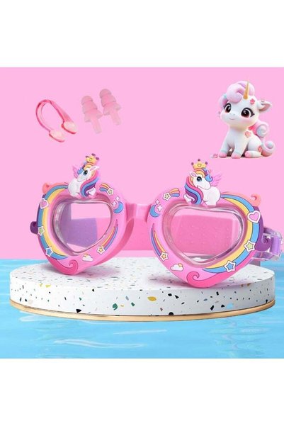 YouYoungDifferent YouYou Anti-fog Set of Children's Cartoon Silicone Anime Sw...
