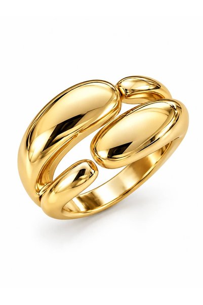 CHARMLUCKY DOMED RING (ADJUSTABLE)