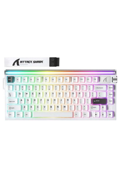 Attack Shark R85 HE Wired 75% Hall Effect Rapid Trigger Mechanical RGB Gaming...