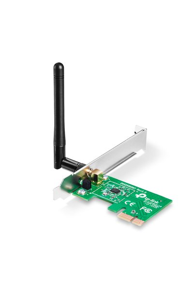 Bk Gift TP-LINK TL-WN781ND, 150Mbps, 2.4Ghz, 2dBi Anten, PCI-Express WIRELESS ETHERNET