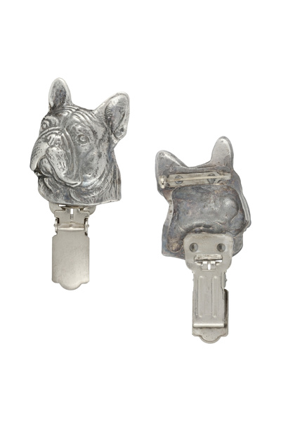 Art - Dog Art-Dog Broșă cu Clip, Suport Număr pentru Expoziție Canină, Bulldo...