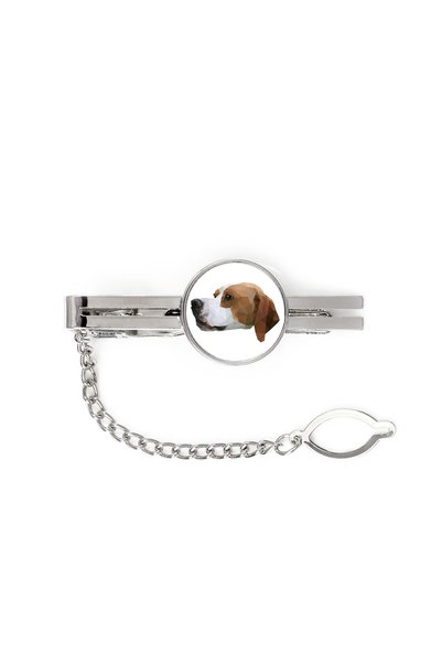 Art - Dog Art-Dog Agrafă de cravată English Pointer cu portret geometric de c...