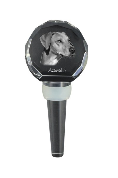 Art - Dog Dop de cristal Art-Dog Azawakh cu gravură de câine